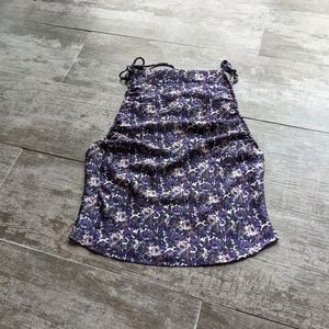 FREE PEOPLE INTIMATELY Floral Shoulder Tie Tank Top